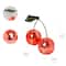 American Art Decor Tipsy Disco Cherry Tabletop and Bar Decoration - 7.87" x 9.84" x 3.93"